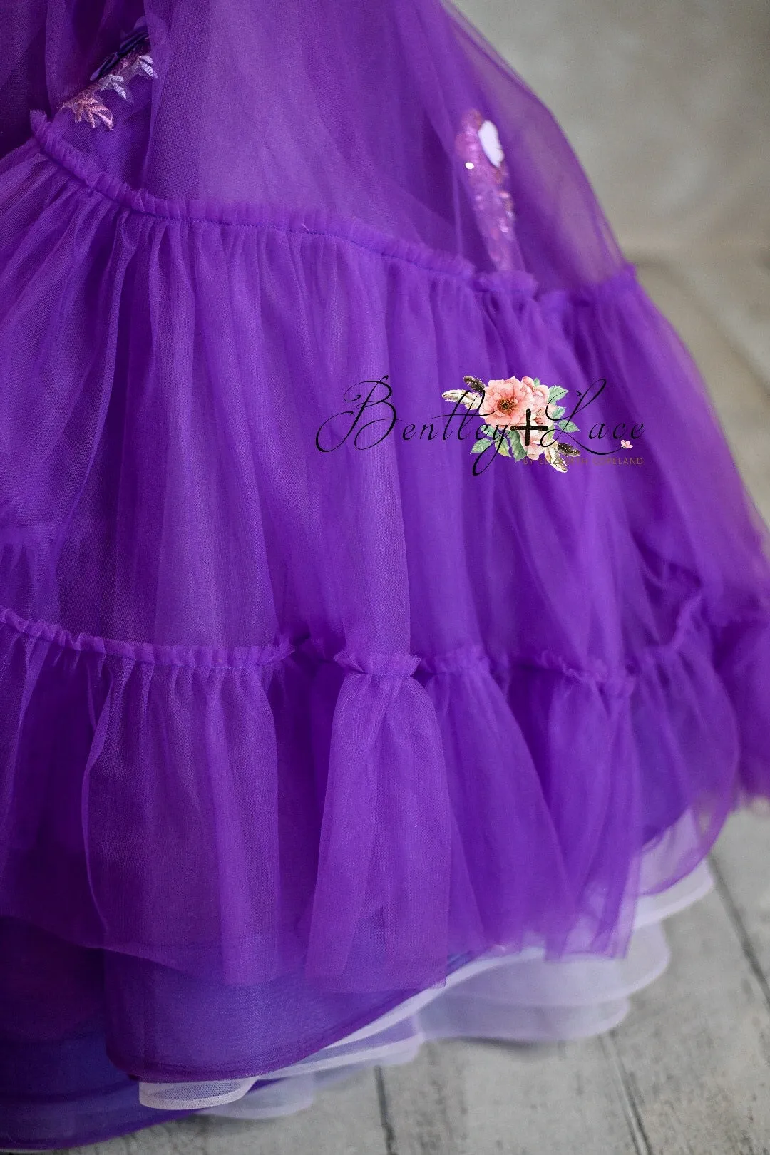 Amethyst-  Floor Length Dress ( 5 Year - Petite 6 Year)
