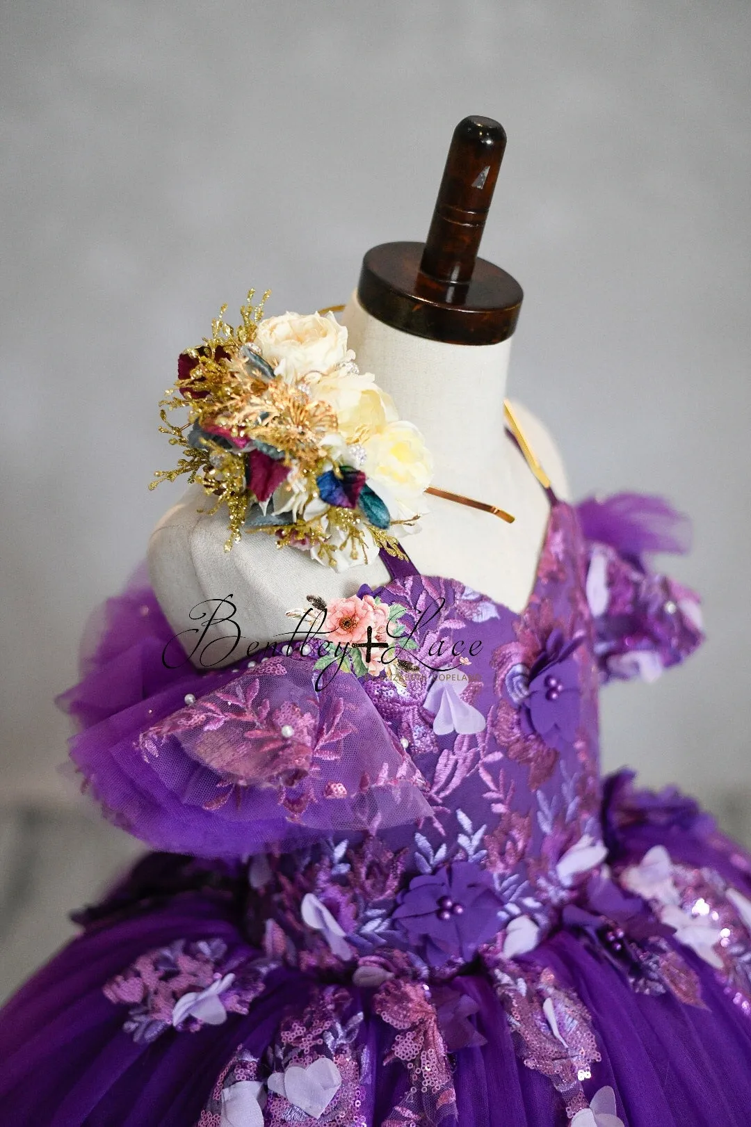 Amethyst-  Floor Length Dress ( 5 Year - Petite 6 Year)