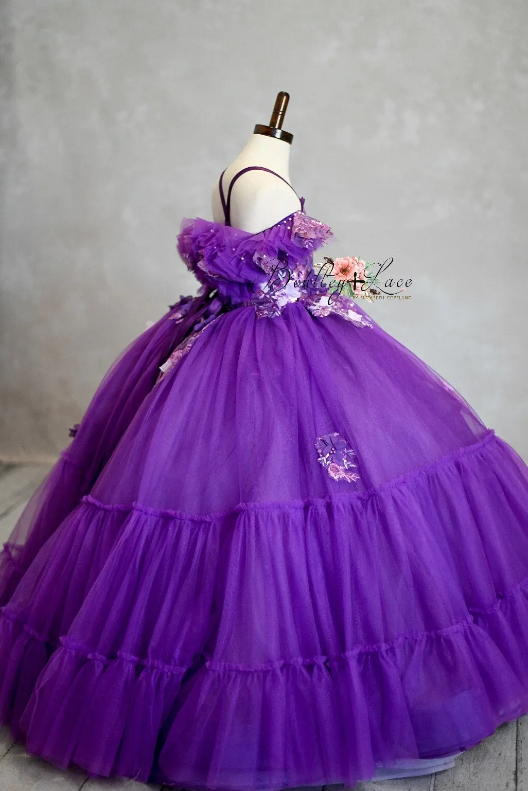 Amethyst-  Floor Length Dress ( 5 Year - Petite 6 Year)