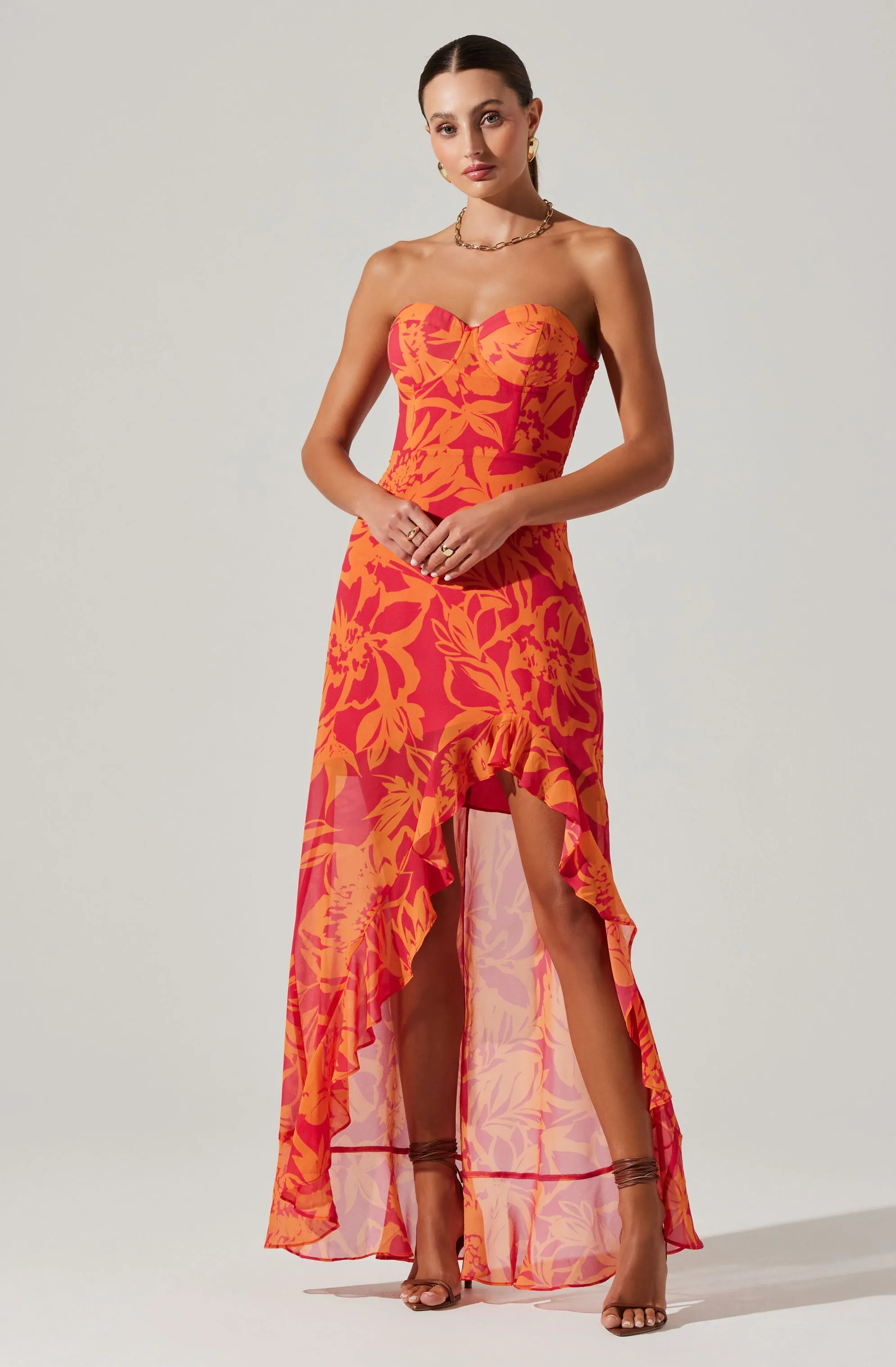 Anyssa Strapless Maxi Dress
