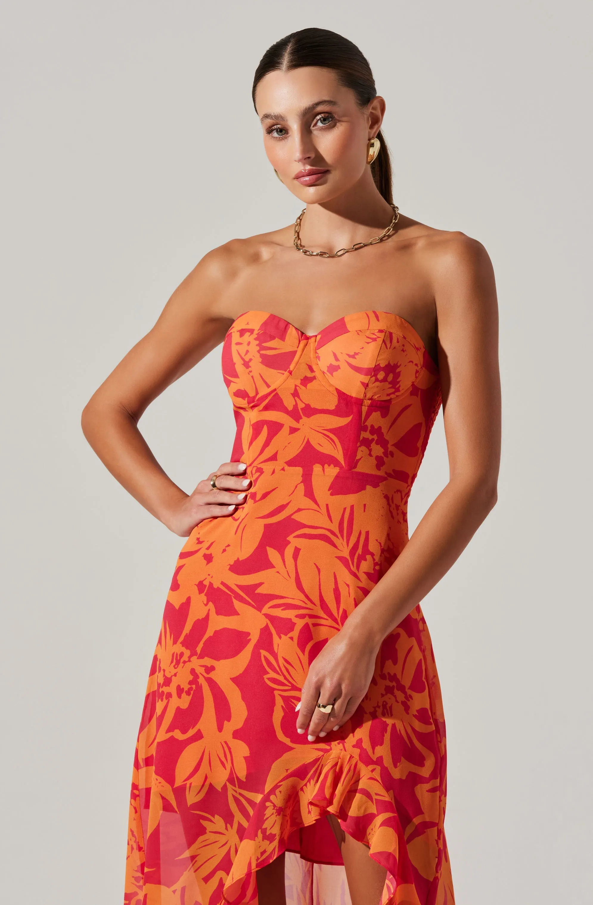Anyssa Strapless Maxi Dress
