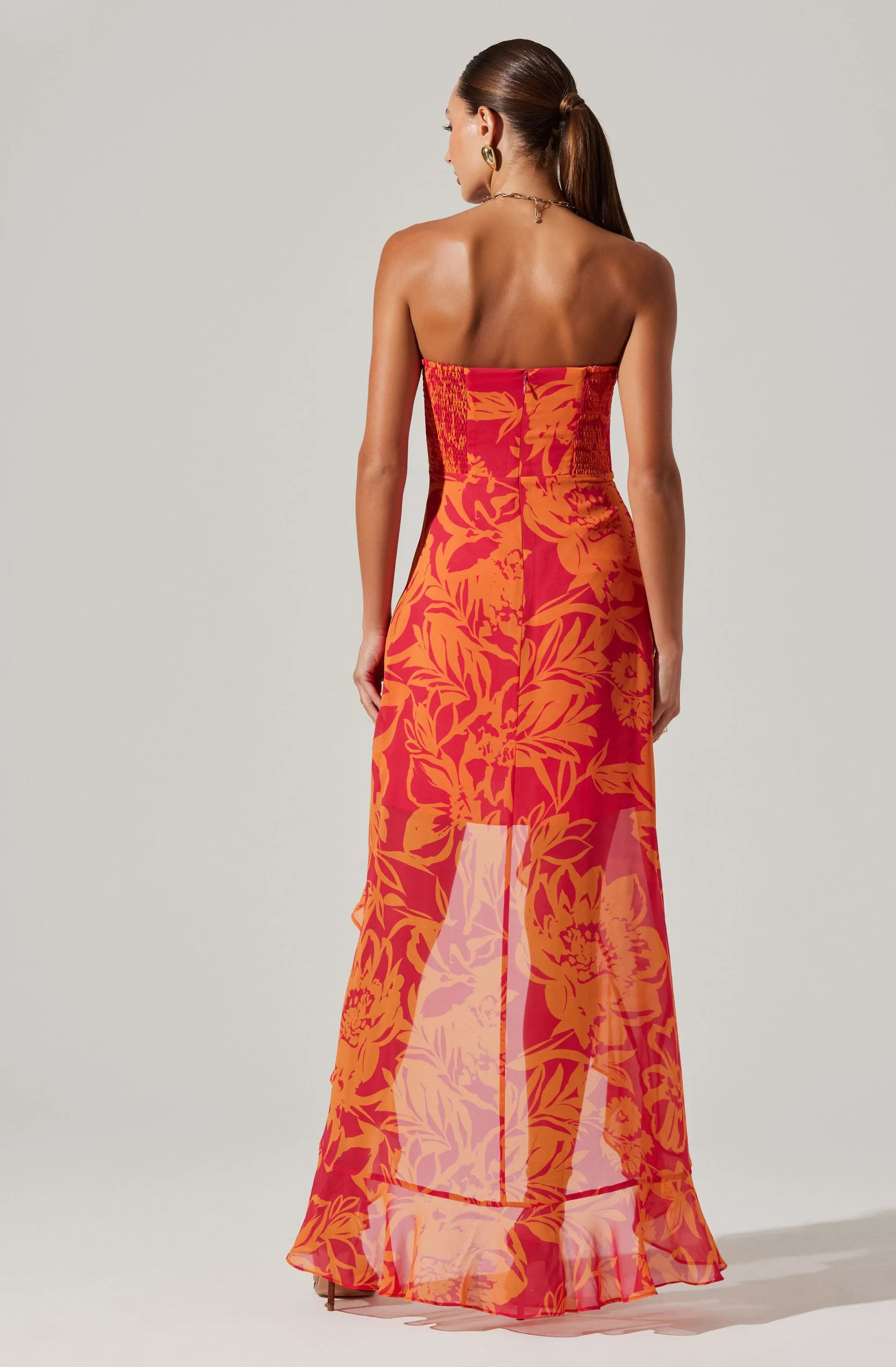 Anyssa Strapless Maxi Dress