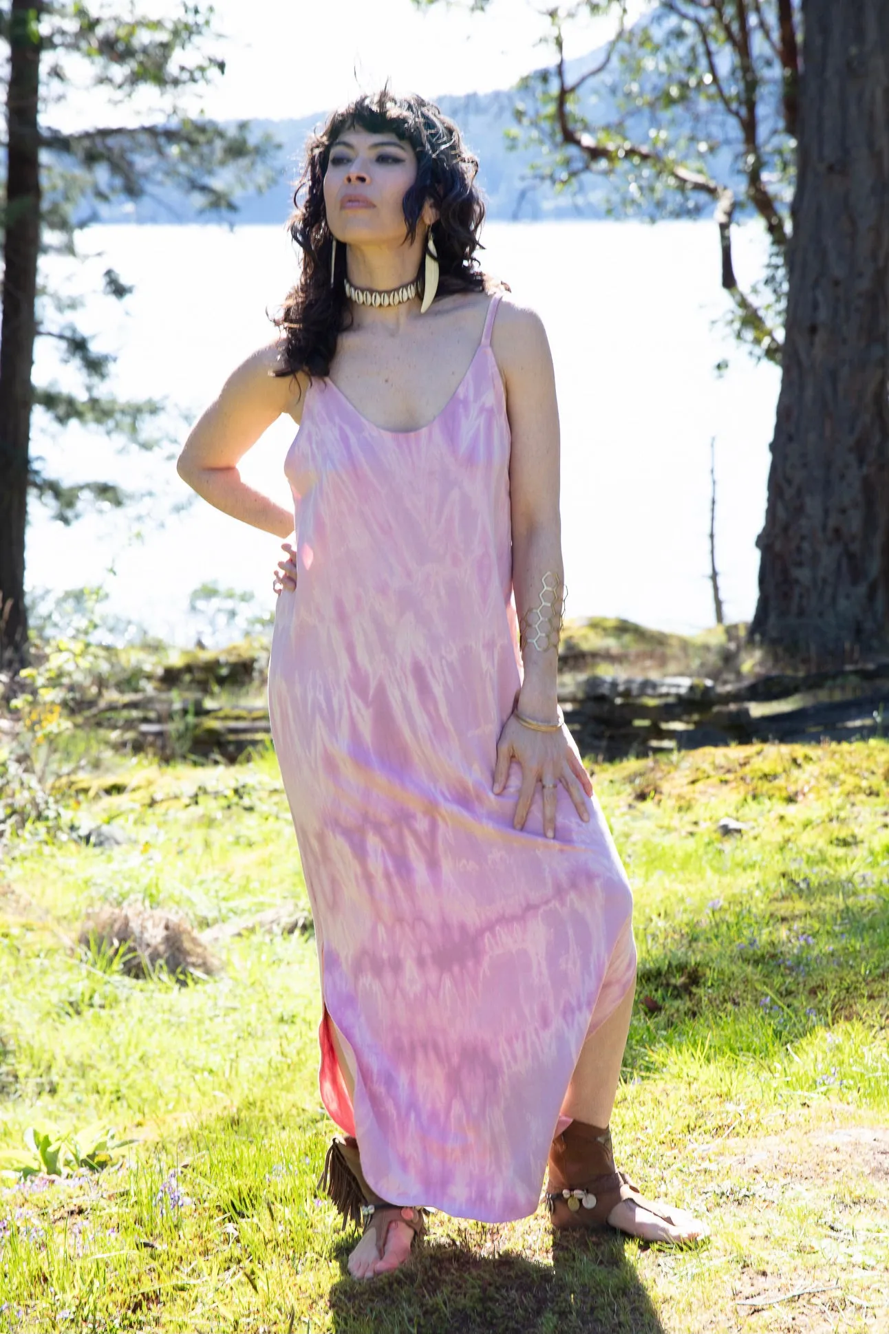 Athena Dress - Shibori