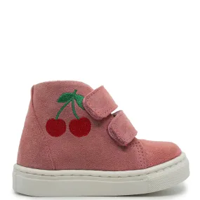 Blublonc Pink Cherry Velcro Baby Sneaker