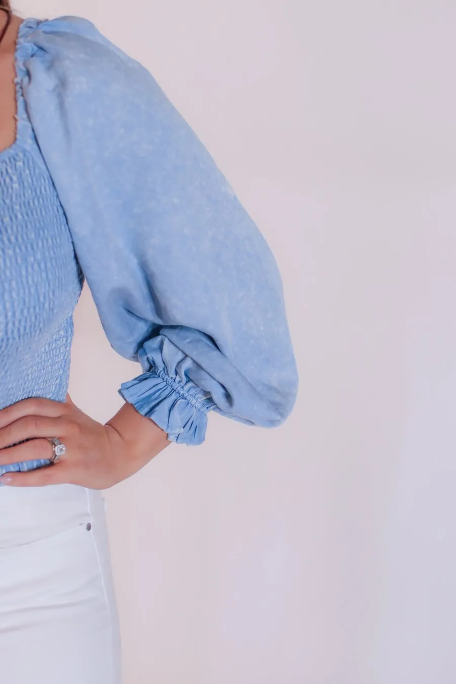 Bree Smocked Top