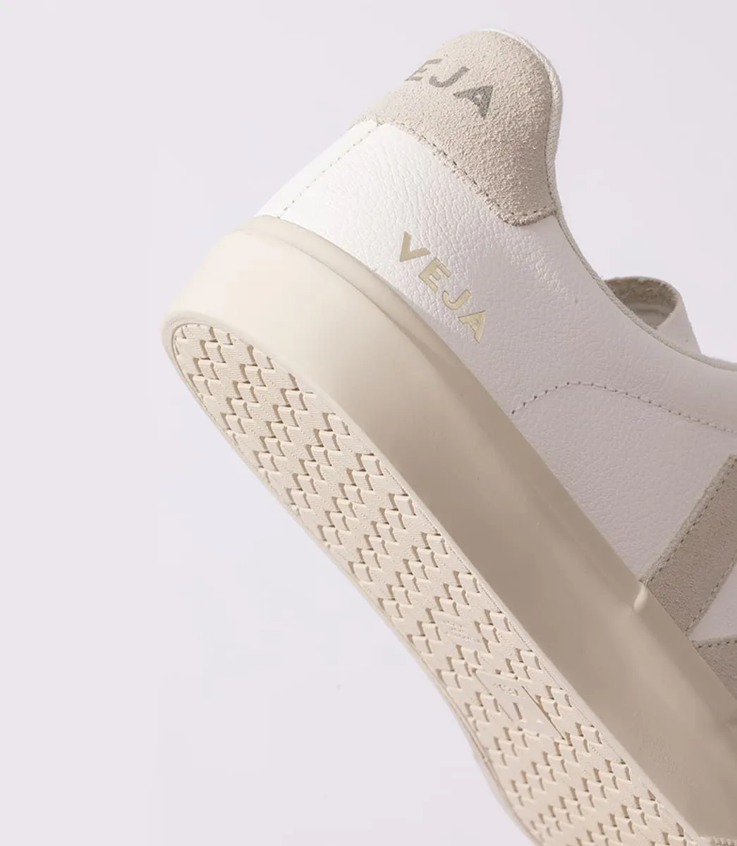 CAMPO CHROMEFREE LEATHER | WHITE NATURAL SUEDE