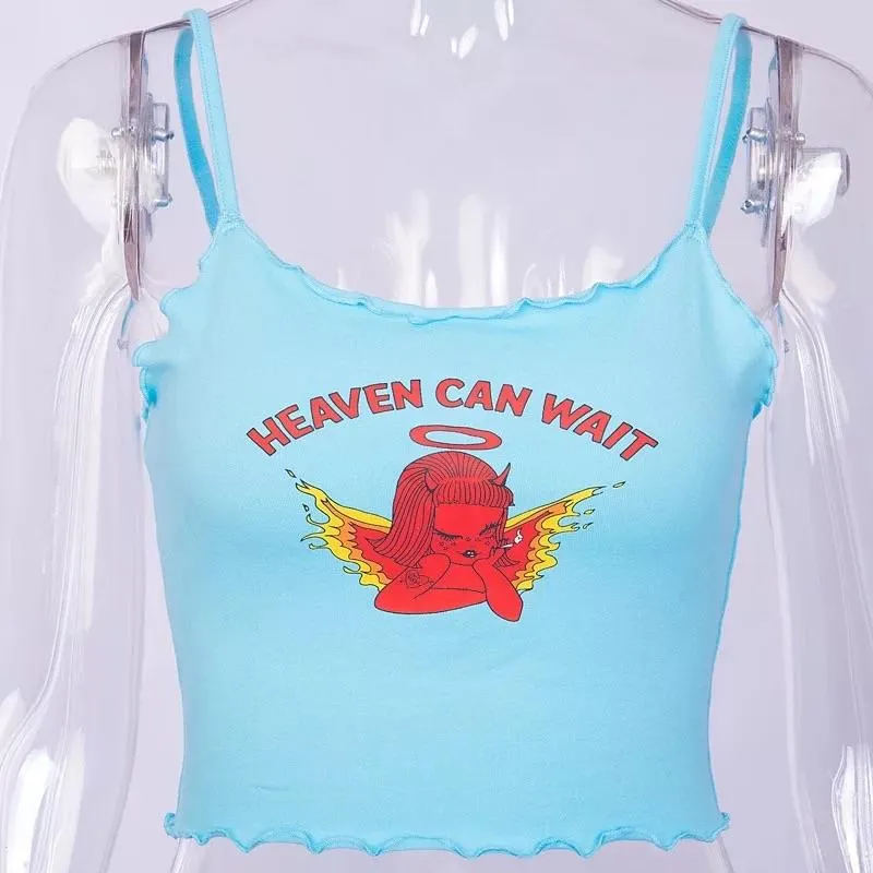 Heaven Can Wait Crop Top 😈
