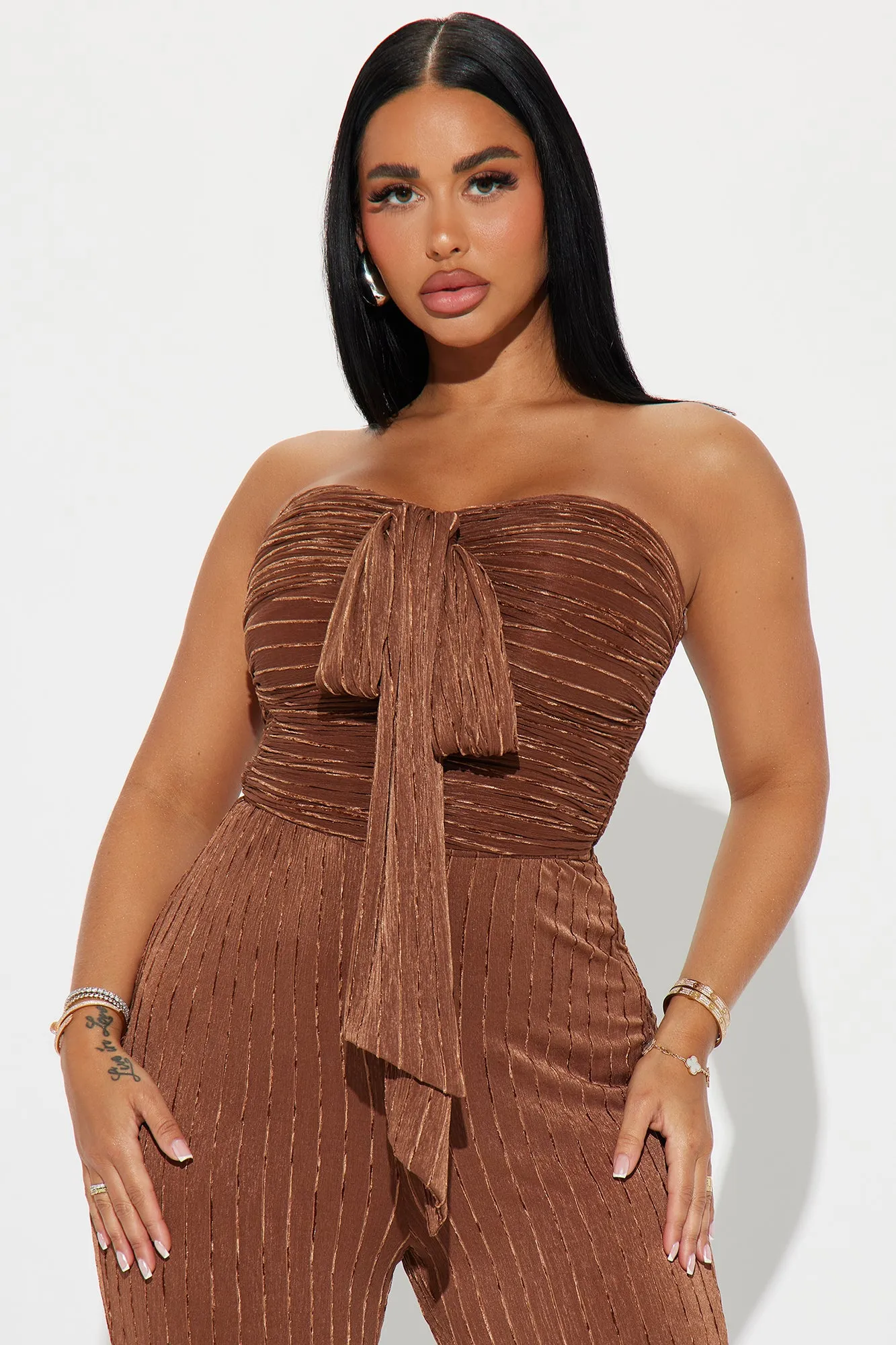 Sunkissed Jumpsuit - Brown