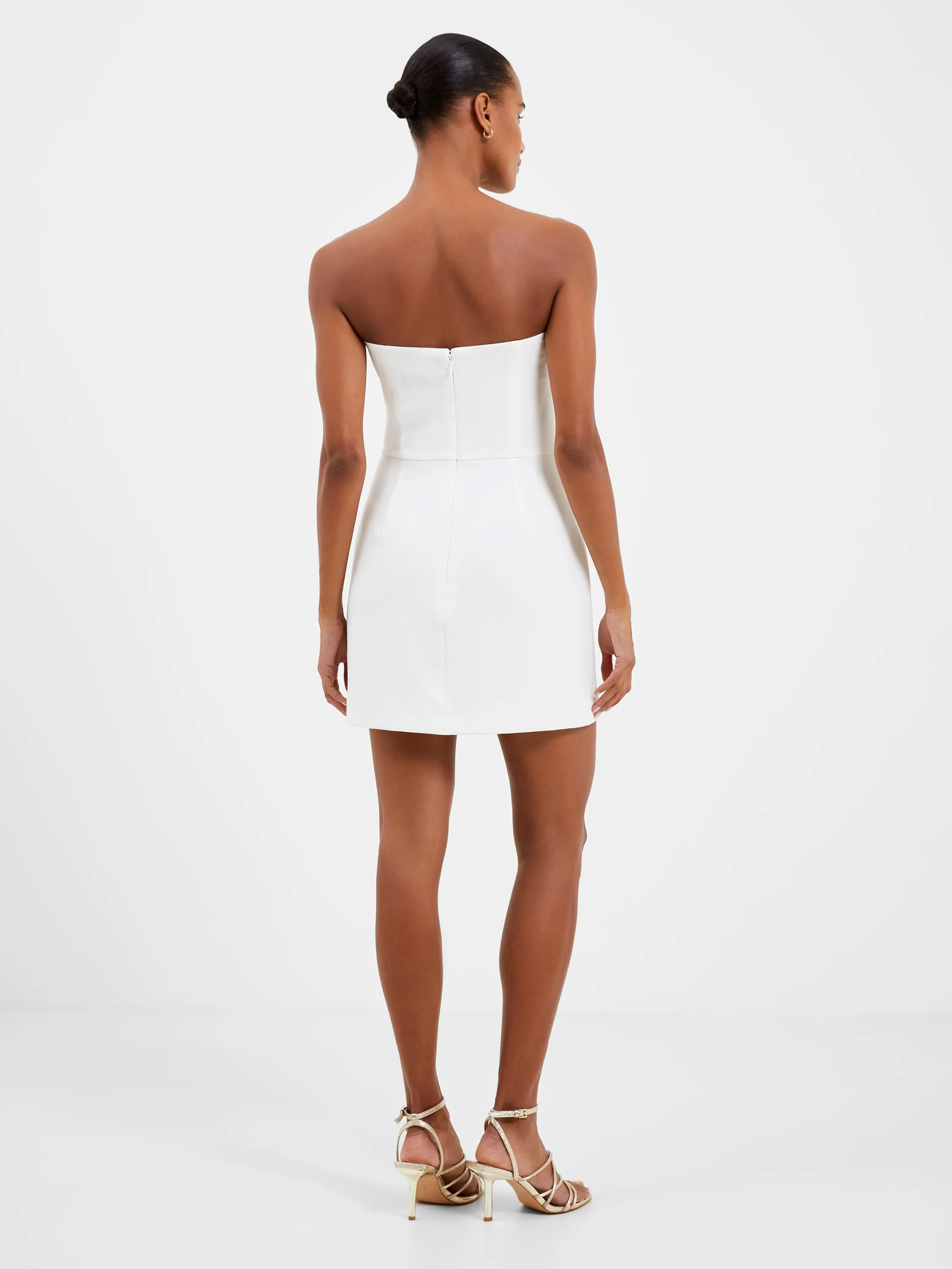 Whisper Strapless Bow Dress